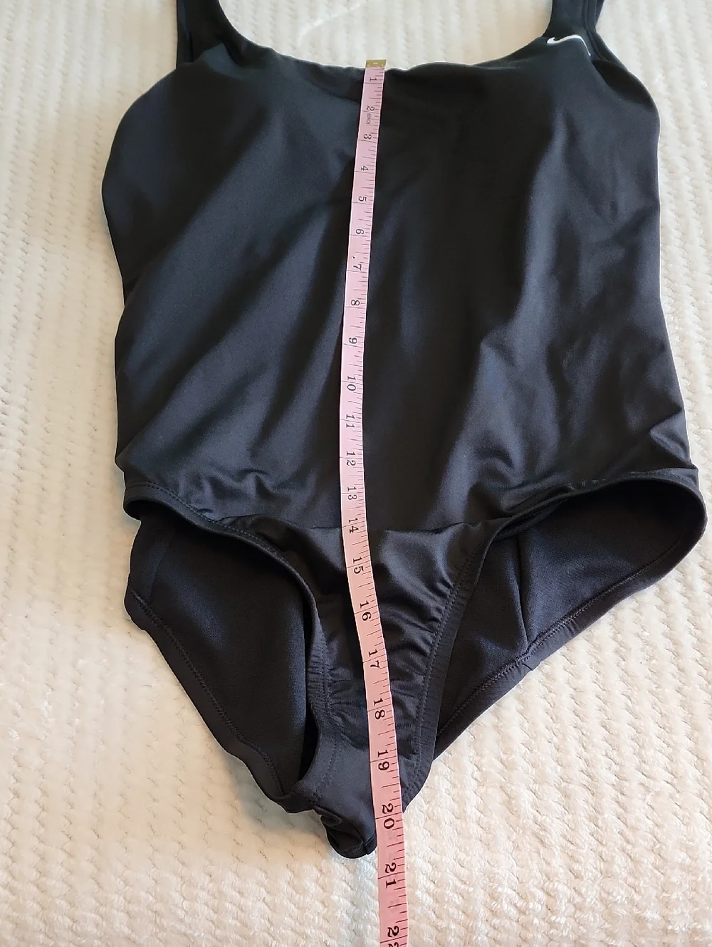 Nike Black Scoop One-Piece Swimsuit Brand New